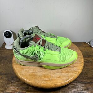Nike Ja 1 Halloween Zombie Green Black‎ Mens Size 9.5 Shoes FD6565-300